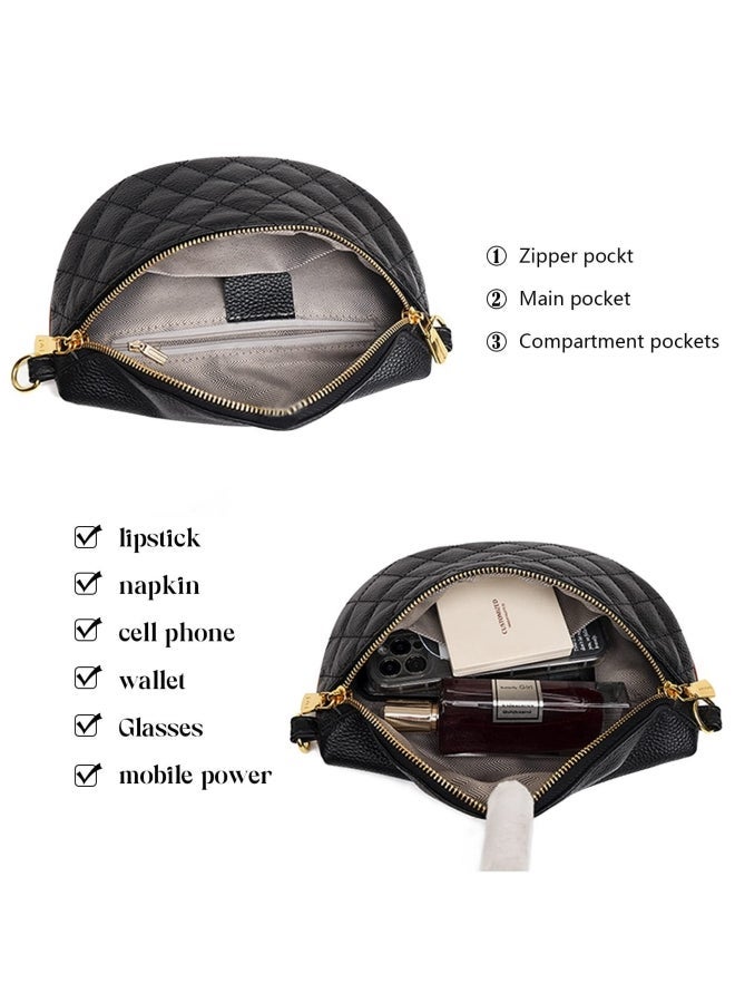 حقيبة الخصر الصغيرة للمرأة,المرأة اللون الصلبة حقيبة كروسبودي لحم البقر حقيبة حزام حقيبة الصدر حقيبة الورك,حقيبة حمل مكافحة السرقة حقيبة حبال حقيبة جانبية للطلاب والفتيات السفر الرياضية التخييم - Image 4